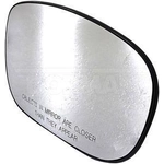 Order Replacement Door Mirror Glass by DORMAN/HELP - 56207 For Your Vehicle