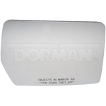 Order DORMAN/HELP - 57050 - Replacement Door Mirror Glass For Your Vehicle
