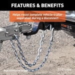 Order Safety Chain Assembly by CURT MANUFACTURING - 80010 For Your Vehicle