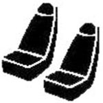 Order Seat Cover by FIA - SP88-5BLACK For Your Vehicle
