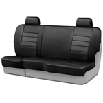 Order FIA - SL6280BLKBLK - 2nd Row Seat Covers For Your Vehicle
