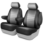 Order FIA - SL67-71GRAY - Black & Gray Seat Covers For Your Vehicle