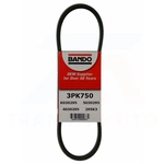 Order Courroie serpentine par BANDO - BAN-3PK750 For Your Vehicle