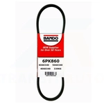 Order Courroie serpentine par BANDO - BAN-6PK860 For Your Vehicle