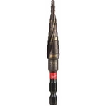 Order SHOCKWAVE™ Impact Duty™ 1/8" to 1/2" Fractional Step Drill Bit by MILWAUKEE - 48-89-9241 For Your Vehicle