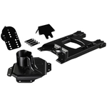 Order TERAFLEX - 4838150 - Alpha HD Adjustable Spare Tire Mounting Kit with Hinged Carrier For Your Vehicle