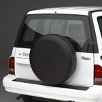 Order Spare Tire Cover by COVERCRAFT - ST1003BK For Your Vehicle