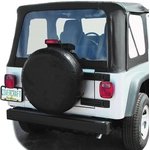 Order Spare Tire Cover by COVERCRAFT - ST3001BK For Your Vehicle