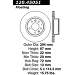 Order Sport Rotors by STOPTECH - 126.45051SR For Your Vehicle