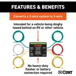 Order Convertisseur de lumière arrière par CURT MANUFACTURING - 56196 For Your Vehicle