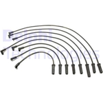 Order Tailored Resistor Ignition Wire Set by DELPHI - XS10207 For Your Vehicle
