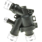 Order Thermostat With Housing by MOTORAD - 766-203 For Your Vehicle
