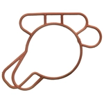 Order Throttle Body Base Gasket by FEL-PRO - 61037 For Your Vehicle
