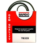 Order BANDO USA - TB335 - Timing Belt For Your Vehicle