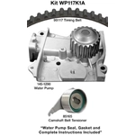 Order Timing Belt Kit With Water Pump by DAYCO - WP117K1A For Your Vehicle