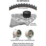 Order Timing Belt Kit With Water Pump by DAYCO - WP134K1A For Your Vehicle
