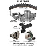 Order Timing Belt Kit With Water Pump by DAYCO - WP240K1C For Your Vehicle