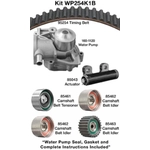 Order Kit de courroie de distribution avec pompe à eau par DAYCO - WP254K1B For Your Vehicle