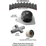 Order Kit de courroie de distribution avec pompe à eau par DAYCO - WP255K1A For Your Vehicle