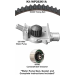 Order Kit de courroie de distribution avec pompe à eau par DAYCO - WP283K1A For Your Vehicle