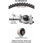 Order Timing Belt Kit With Water Pump by DAYCO - WP283K1B For Your Vehicle