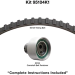 Order Timing Belt Kit Without Water Pump by DAYCO - 95104K1 For Your Vehicle