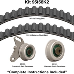 Order Timing Belt Kit Without Water Pump by DAYCO - 95158K2 For Your Vehicle