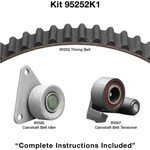 Order Timing Belt Kit Without Water Pump by DAYCO - 95252K1 For Your Vehicle