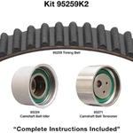 Order Timing Belt Kit Without Water Pump by DAYCO - 95259K2 For Your Vehicle