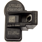 Order Tire Pressure Monitoring System Sensor by DORMAN (OE SOLUTIONS) - 974084 For Your Vehicle