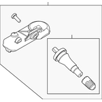 Order Tire Pressure Monitoring System Sensor by MOTORCRAFT - TPMS111 For Your Vehicle