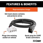 Order Trailer Brake Control by CURT MANUFACTURING - 51352 For Your Vehicle