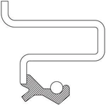 Order Transfer Case Extension Housing Seal by NATIONAL OIL SEALS - 710509 For Your Vehicle