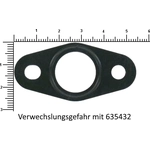 Order Turbocharger Gasket (Pack of 5) by ELRING - DAS ORIGINAL - 631.012 For Your Vehicle