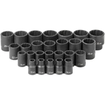 Order GREY PNEUMATIC TOOLS - 1726M - 1/2" Drive Metric Impact Socket Set For Your Vehicle