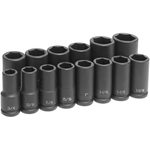 Order GREY PNEUMATIC TOOLS - 8038D - 3/4" Drive SAE 6-Point Deep Impact Socket Set For Your Vehicle