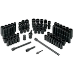 Order GREY PNEUMATIC TOOLS - 9772 - 1/4" Drive SAE/Metric 6-Point Standard and Deep Impact Socket Set For Your Vehicle