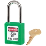Order MASTER LOCK - 410GRN - Thermoplastic Safety Padlock For Your Vehicle