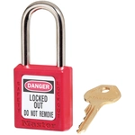 Order MASTER LOCK - 410RED - Thermoplastic Safety Padlock For Your Vehicle