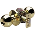 Order MASTER LOCK - BAO0103 - Ball Style Knob Entry Door Lock; Polished Brass For Your Vehicle