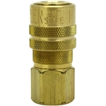 Order MILTON - S-718 - 3/8" NPT Female M-Style Brass Air Coupler For Your Vehicle