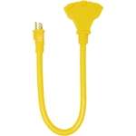 Order SOUTHWIRE CORP. - 4112SW8802 - 2' Triple Outlet Extention Cord For Your Vehicle