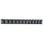 Order SUNEX - 2679A - 1/2" Drive Metric 12 Point Impact 13 Piece Set Socket Set For Your Vehicle