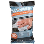 Order WIPECO INDUSTRIES - RSTW-50P - Shop Towels For Your Vehicle