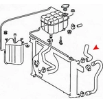 Order Tuyau de radiateur ou de refroidissement supérieur de URO - 1295010182 For Your Vehicle