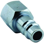 Order V-Style 1/4" (F) NPT x 1/4" 74 CFM Steel High Flow Quick Coupler Plug, 10 Pieces by MILTON INDUSTRIES INC - 761-1 For Your Vehicle