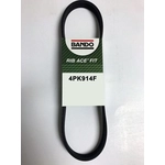Order Courroie de pompe à eau par BANDO USA - 4PK914F For Your Vehicle