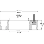 Order COYOTE WHEEL ACCESSORIES - 65506550HC95 - Wheel Adapter For Your Vehicle