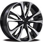 Order ART - R1261703 - REPLICA 126 Gloss Black - Machined Face Wheel  (17x7.0 35mm) For Your Vehicle