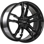 Order ART - R16518001B - REPLICA 165 Gloss Black Wheel (18x8.0 25mm) For Your Vehicle